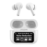 Căști wireless cu display digital, A9 PRO, noise cancelling, 5 ore de redare