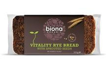 Paine Integrala din Secara cu Seminte Germinate Vitality Bio Biona 500gr Cod: 5032722312227 foto