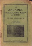 C5199N Anuarul liceului Petru Maior din Gherla pe anul școlar 1931-1932