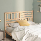 Tăblie de pat, 166x4x100 cm, lemn masiv de pin, vidaXL