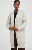 Cumpara ieftin Answear Lab cardigan de lana culoarea gri
