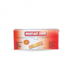 Pansament cu rivanol Medplast 206M, 2x6 cm, 20 bucati, Mebra