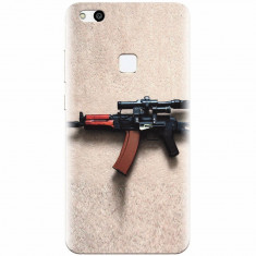 Husa silicon pentru Huawei P10 Lite, AK Kalashnikov Gun Of Military