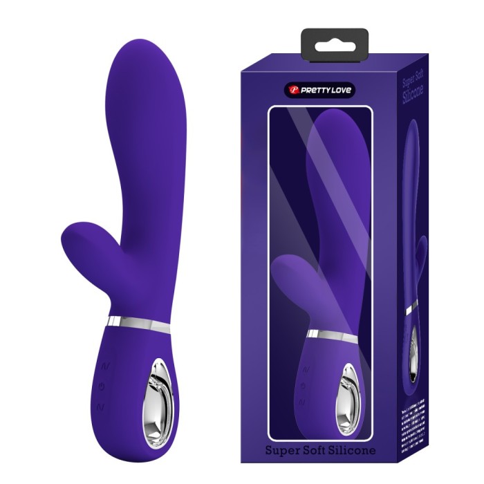 Vibrator Rabbit Thomas, Indigo, 20.5 cm