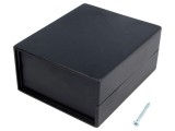 Carcasă polistiren neagră 90x109x49mm