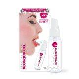 Gel pentru sex oral Hot aroma capsuni 50 ml