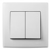 INTRERUPATOR DUBLU ST E-L101