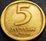 Cumpara ieftin Moneda 5 AGOROT - ISRAEL, anul 1975 *cod 724 A
