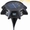 Set 6 Lampi Solare pentru Gradina 10cm Led Lumina Calda, Impermeabila USB
