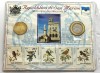 Suvenir de colectie Republica San Marino - 2 monede si 5 timbre, Europa
