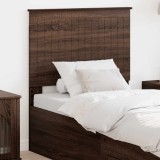 vidaXL Tăblie cap cu headboard Stejar &icirc;nchis 80 cm Lemn compozit 887821