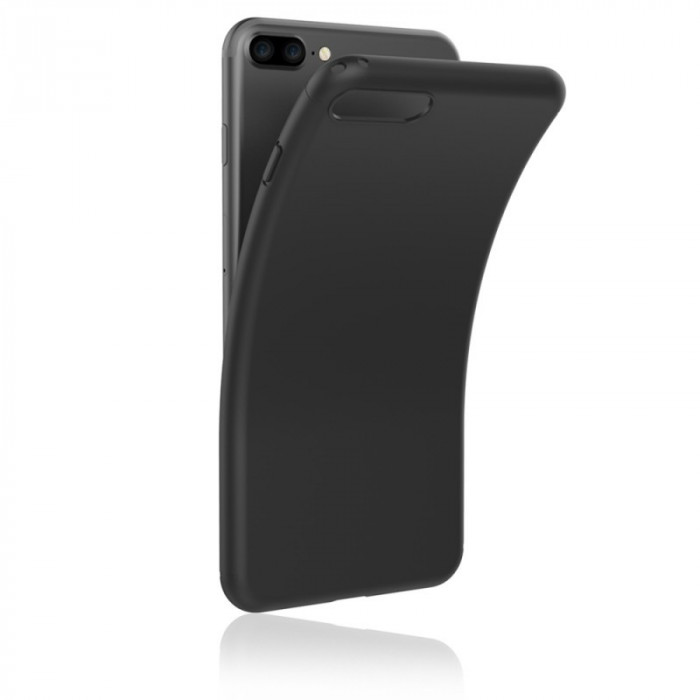 Husa APPLE iPhone 7 Plus \ 8 Plus - Luxury Slim Mat TSS, Negru