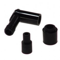 Fisa bujie, unghi: 90°, filet bujie: 14mm, conexiune: thread, carcasa: Ebonite, spark plug cap colour: black compatibil: KAWASAKI ZX-7R, ZX-7RR 750N (