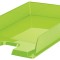 Tăviță corespondență Herlitz A4 clasic verde translucid suprapozabil