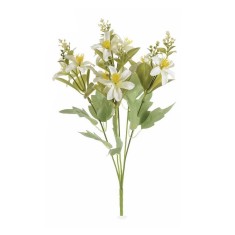 Buchet flori Portocal albe verzi 37 cm