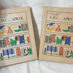 Carte RARA veche de specialitate stuparit ABC APICOL volumul 1 si 2 editia 1967