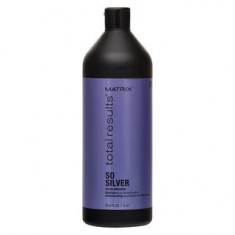 Matrix Total Results Color Obsessed So Silver Shampoo sampon pentru par blond platinat si grizonat 1000 ml foto