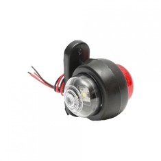 Lampa gabarit laterala LED 12V 24V alb + rosu