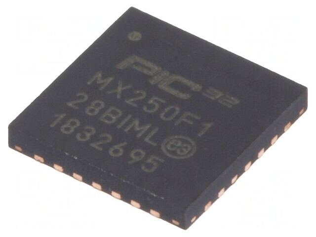 Microcontroler PIC32 128kB 8MHz SMD QFN28