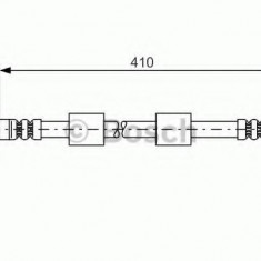 Conducta / cablu frana BMW Seria 5 Touring (E39) (1997 - 2004) BOSCH 1 987 476 650