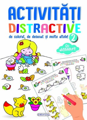 Activitati distractive de colorat, de desenat 2 foto