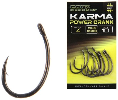 Carlige CARP ACADEMY Karma Power Crank, Nr.8, 10buc/pac foto
