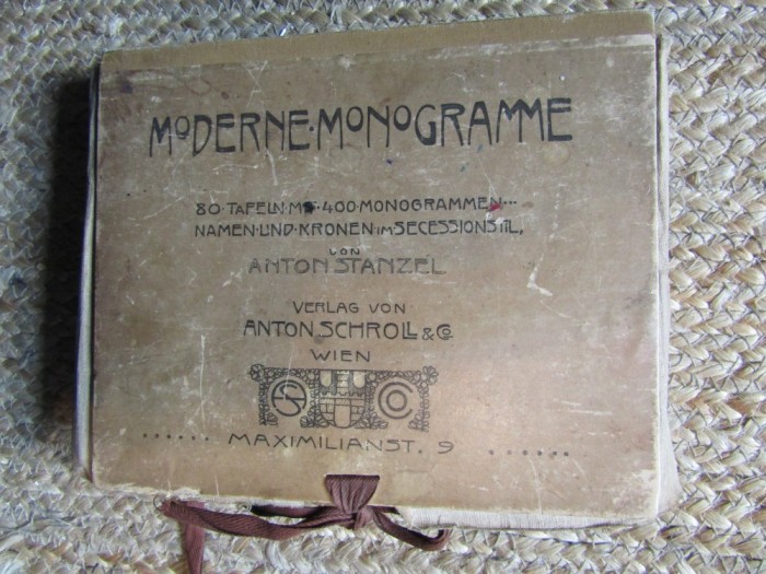 MODERNE MONOGRAMME - ANTON STANZEL