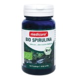 Tablete Spirulina Bio 100% Pura Medicura 150 buc - Supliment Natural Vitamine Minerale