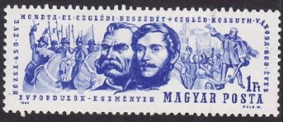 C989 - Ungaria 1964 - Aniversari neuzat,perfecta stare foto