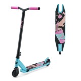 Trotineta Kinderkraft SOLIS, Roz, 100kg sarcina maxima, roti 10cm, ABEC-9, Aluminiu/Otel