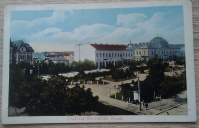 cp Turnu-Severin : Parcul - 1916 foto