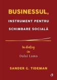 Businessul, instrument pentru schimbare sociala. In dialog cu Dalai Lama/Sander G. Tideman