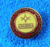 Insigna fotbal - AS &quot;VICTORIA CEASURI&quot; ARAD (varianta 1)