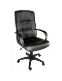 Scaun directorial OFF 023, mecanism multiblock, piele ecologica, baza polipropilena, 100 kg