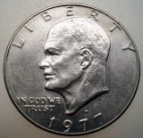 1.565 USA SUA EISENHOWER 1 ONE DOLLAR 1977 D