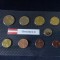 Euro set - Austria 2002 , 8 monede + medal UNC