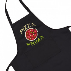 Sort personalizat brodat &amp;quot;Pizza&amp;quot; (Culoare: Negru clasic) foto