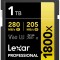 Lexar SDXC Pro 1800x U3 UHS-II R280/W210 (V60) 1TB