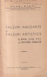H. Stahl - Falsuri amuzante si falsuri artistice. La B.N.R., C.F.R., P.T.T. si