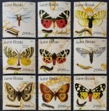 BC24, Guinea-Bissau 2001, serie fluturi