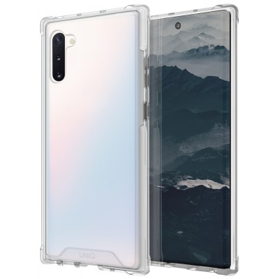Husa TPU UNIQ Combat Antisoc pentru Samsung Galaxy Note 10 N970 / Samsung Galaxy Note 10 5G N971, Alba foto