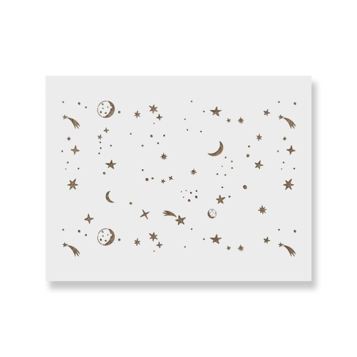 Sablon 900x600x0.7mm Sky Stars Refolosibil, model MXSP7029