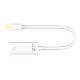 Adaptor Mini DisplayPort / Thunderbolt la HDMI pentru laptop, compatibil Apple Macbook, Lenovo, Surface Pro, suporta 4K