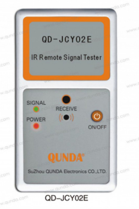 Indicator frecventa QD-JCY01/QD-JCY02 IR Remote Signal Tester pentru telecomenzi