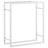 Cumpara ieftin Suport pentru lemne de foc, 80x28x86 cm, otel inoxidabil
