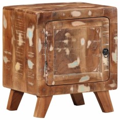 vidaXL Noptiera 40x32x46 cm lemn masiv recuperat 4104509