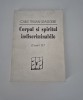 Caius Traian Dragomir Eseuri Corpul si spiritul indiscriminabile