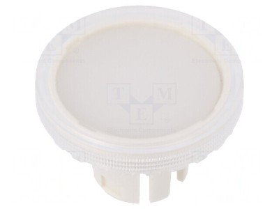Lentilă transparentă 22mm pentru buton foto