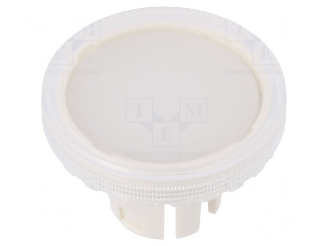 Lentilă transparentă 22mm pentru buton