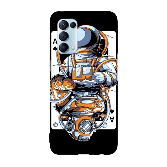 Husa compatibila cu Oppo A15s model Masters of sea and space, Silicon, TPU, Viceversa